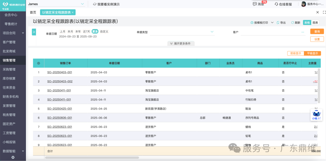 客户案例｜箱包制造企业的业财一体化转型之路